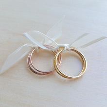 Yellow Gold Filled Stacking Rings