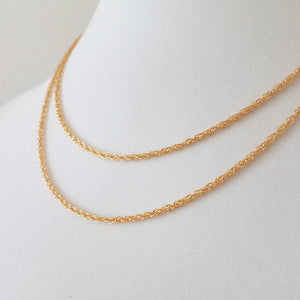 Rope Chain Layering Necklace
