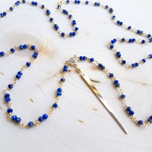 Double Lapis Lazuli Necklace