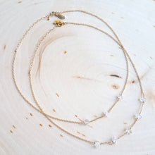Five Herkimer Diamond Necklace