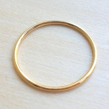 Single Yellow Gold Filled Ring WS