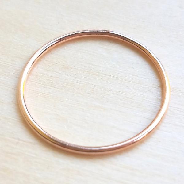 Single Rose Gold Filled Ring