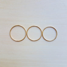 Single Yellow Gold Filled Ring WS