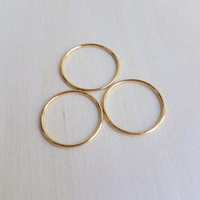 Yellow Gold Filled Stacking Rings WS
