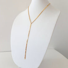 Coin Lariat Necklace