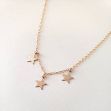 Triple Star Necklace