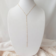 Glitter Lariat Necklace