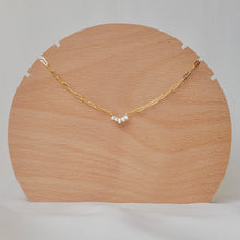 Pearl Paperclip Necklace